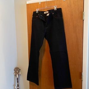 Levi’s 517 boot cut. Worn one time